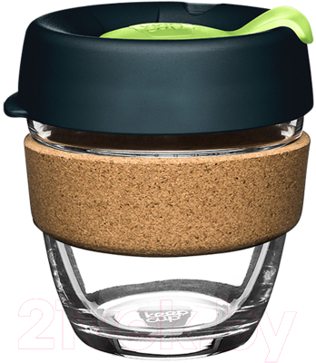 Многоразовый стакан KeepCup Brew Cork S Deep / BCDEE08 - фото
