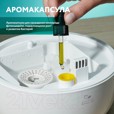 Ультразвуковой увлажнитель воздуха Timberk T-HU4-A16E-W