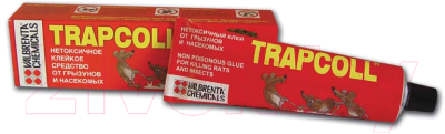 Средство для борьбы с вредителями Valbrenta Chemicals Trapcoll клеевая ловушка от грызунов - фото