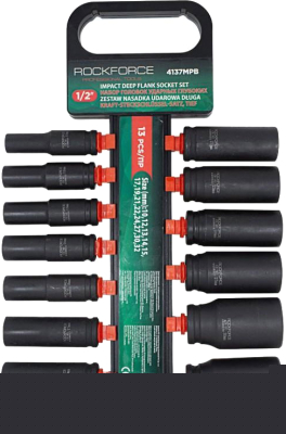 Набор головок слесарных RockForce RF-4137MPB - фото