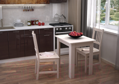 Обеденный стол Стендмебель Кухонный (дуб белфорт) - фото
