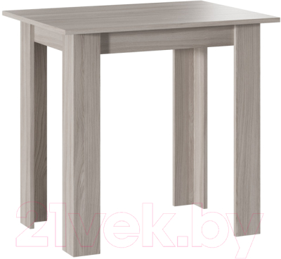 Обеденный стол Стендмебель Кухонный (ясень шимо светлый) - фото