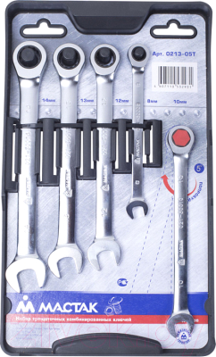 Набор ключей Мастак 0213-05T - фото