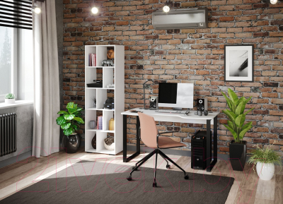 Геймерский стол Сокол-Мебель КСТ-19 (белый)