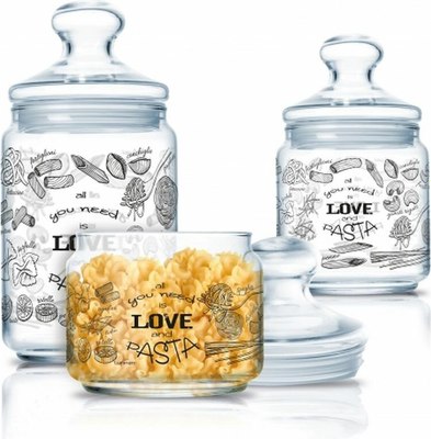 Набор емкостей для хранения Luminarc Love Pasta Plano Q4111 