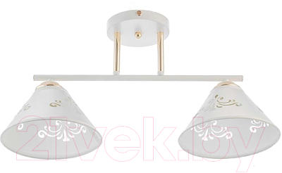 Потолочный светильник Aitin-Pro НПБ XA1071/2 (белый/золото) - фото