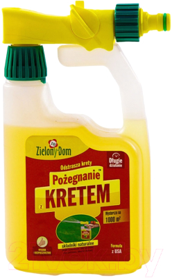 Средство для борьбы с вредителями Zielony Dom Прощание с кротом для садового участка Био - фото