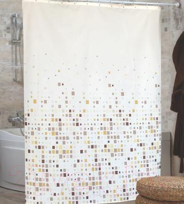 Шторка-занавеска для ванны Miranda Efes Beige
