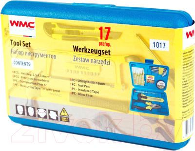 Универсальный набор инструментов WMC Tools 1017