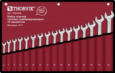Набор ключей Thorvik W3S16TB - фото