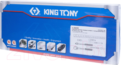 Набор головок слесарных King TONY 3023MR