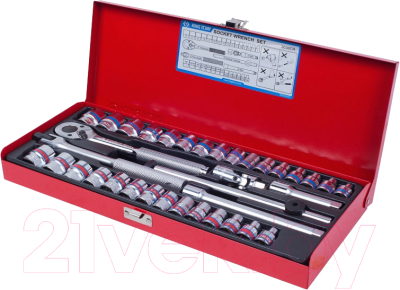 Набор головок слесарных King TONY 3036CR - фото