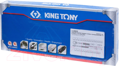 Набор головок слесарных King TONY 3036CR