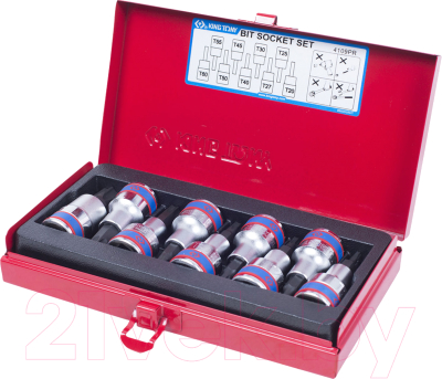 Набор головок слесарных King TONY 4109PR - фото