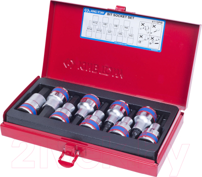 Набор головок слесарных King TONY 4110PR - фото