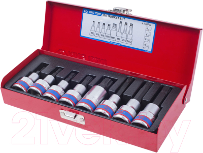 Набор головок слесарных King TONY 4128PR - фото