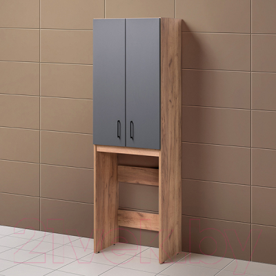 Шкаф для ванной Акваль Лофт / В2.4.03.6.4.0