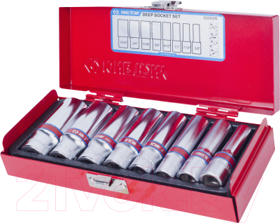 Набор головок слесарных King TONY 3508SR - фото