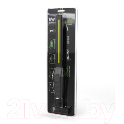 Фонарь Gauss GFL801