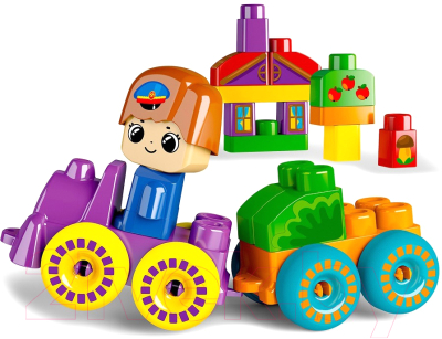 Конструктор Десятое королевство Веселый паровозик / 3908