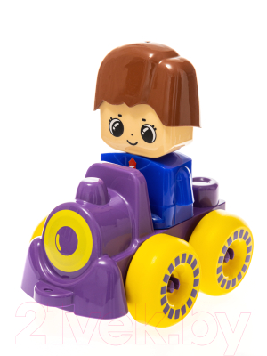 Конструктор Десятое королевство Веселый паровозик / 3908