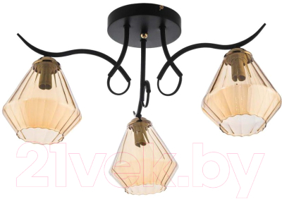 Люстра Aitin-Pro НПБ XA1119/3 (черный/золотой) - фото