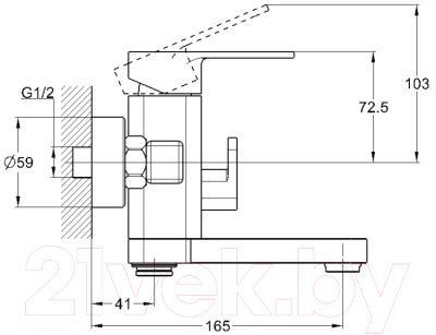 Смеситель G.Lauf GOR3-A058