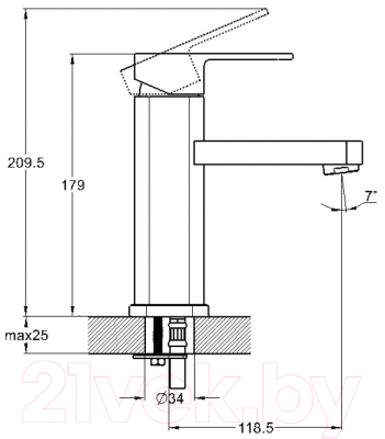 Смеситель G.Lauf GOR1-A058