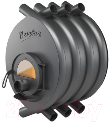 Печь отопительная Везувий АОГТ 01 Стекло (200м3) - фото