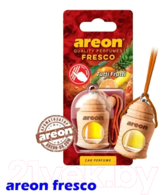 Ароматизатор автомобильный Areon Fresco Tutti Frutti / ARE-FRTN23
