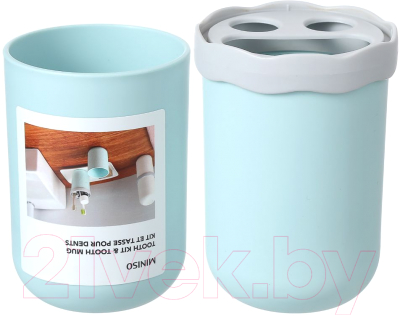 Набор стаканов для зубной щетки и пасты Miniso 7646