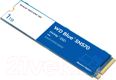 SSD диск Western Digital Blue SN570 1TB (WDS100T3B0C) - фото