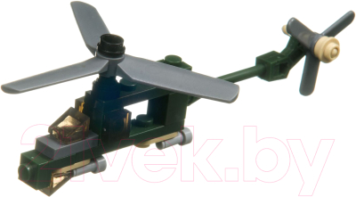 Конструктор Bondibon Военный Десант. Вертолет / ВВ3676 - фото