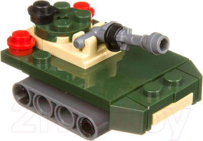 Конструктор Bondibon Военный Десант. Танк / ВВ3678 - фото