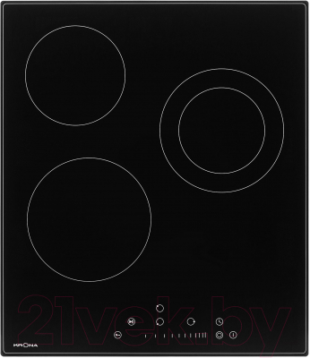 Электрическая варочная панель Krona Laurel 45 BL / КА-00001436 - фото
