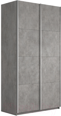Шкаф-купе ТриЯ Траст СШК 2.120.60-11.11 2-х дверный (бетон) - фото