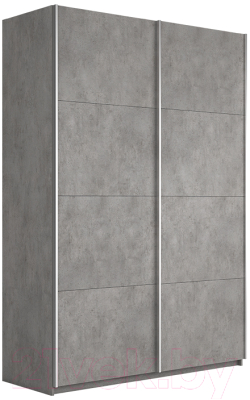Шкаф-купе ТриЯ Траст СШК 2.160.80-11.11 2-х дверный (бетон) - фото