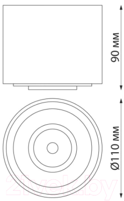 Точечный светильник Novotech Gesso 358814