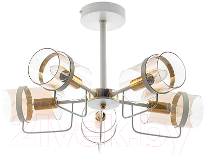 Люстра Aitin-Pro НПБ RH8080/5 (белый/золото) - фото