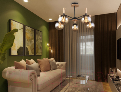 Люстра Aitin-Pro НПБ N3538/5