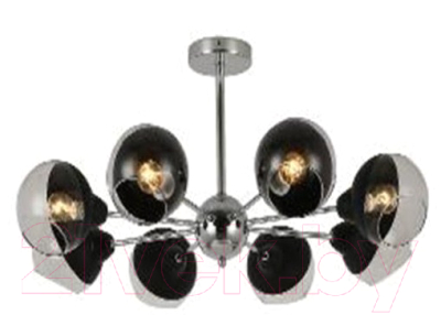 Люстра Aitin-Pro НПБ RH16049B/8 (хром/черный) - фото