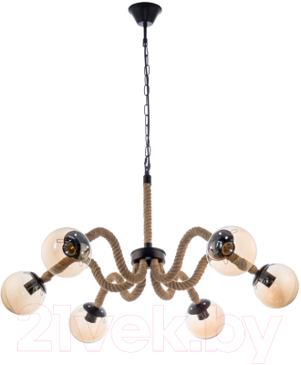 Люстра Aitin-Pro НСБ H545/6A (черный/коричневый) - фото