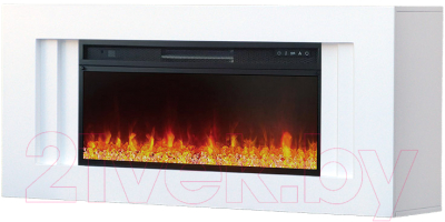 Портал для камина Смолком Line V42 (бьянко белый)