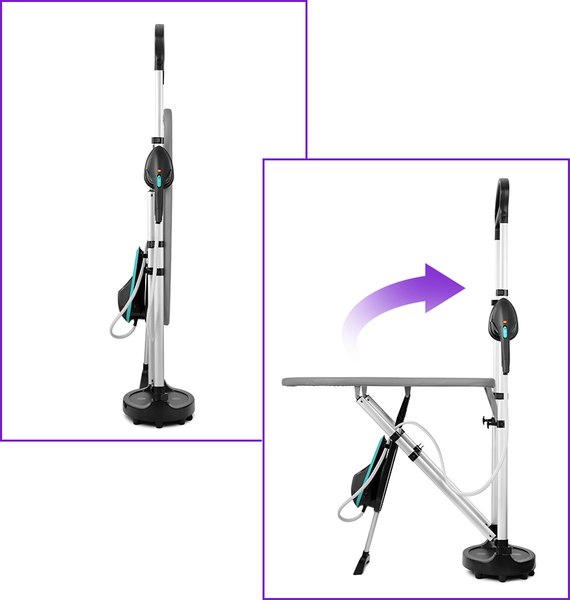 Гладильная система Kitfort KT-992-2 (черный/бирюзовый)