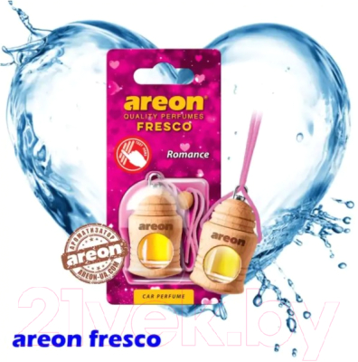 Ароматизатор автомобильный Areon Fresco Romance / ARE-FRTN25