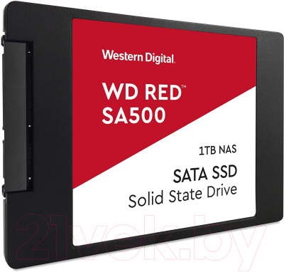 SSD диск Western Digital Red 1TB (WDS100T1R0A)