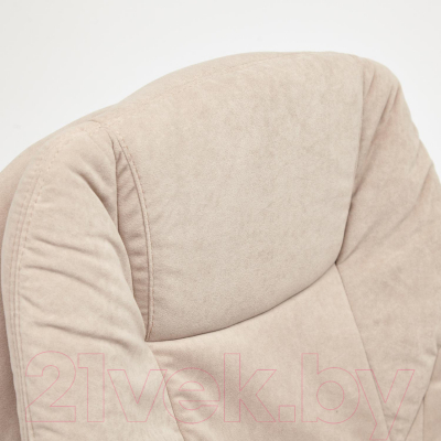 Кресло офисное Tetchair Comfort LT флок (бежевый 7)