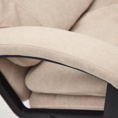 Кресло офисное Tetchair Comfort LT флок (бежевый 7)