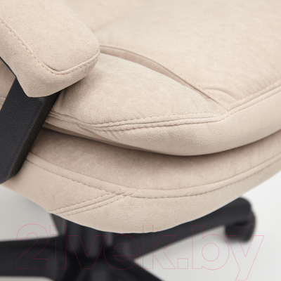 Кресло офисное Tetchair Comfort LT флок (бежевый 7)