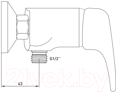Смеситель Gross Aqua Optima 5525511С